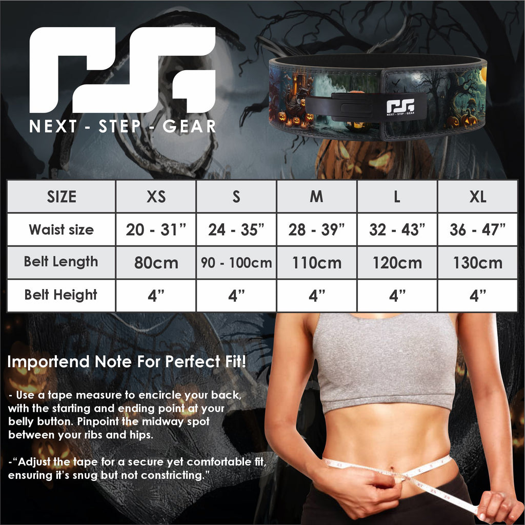 Anime weightlifting gym Belt - Halloween