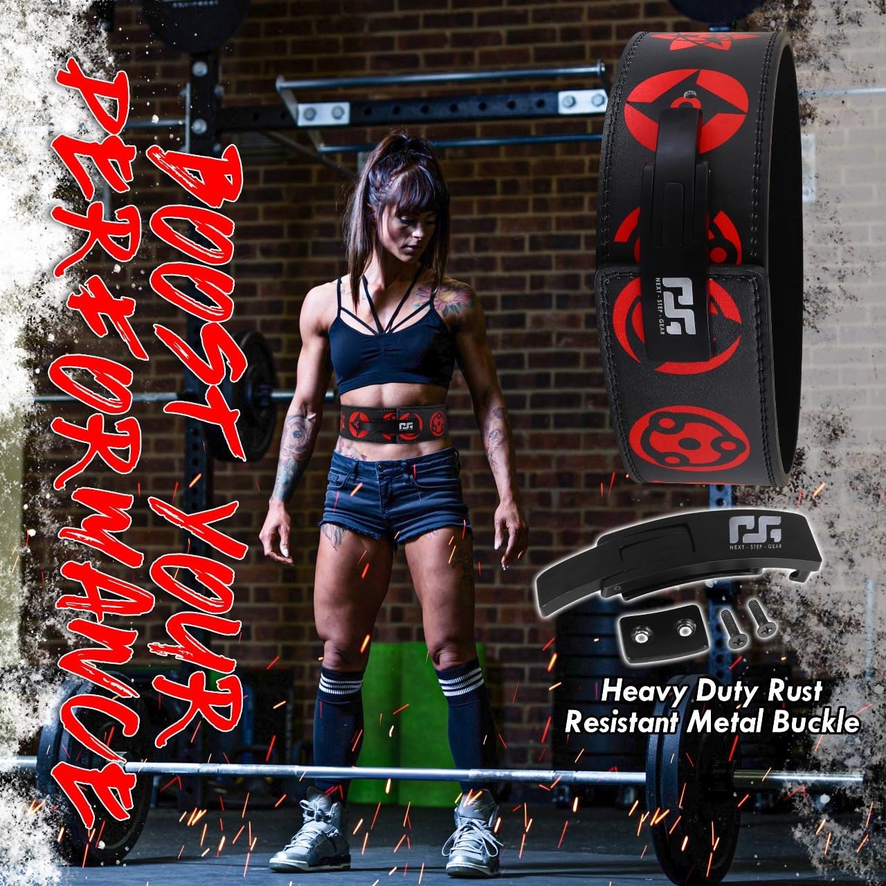 Anime Weightlifting Belt - Kakashi Hatake