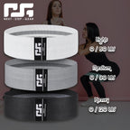 Resistance Bands Set for Women & Men – 3 Levels Booty Bands