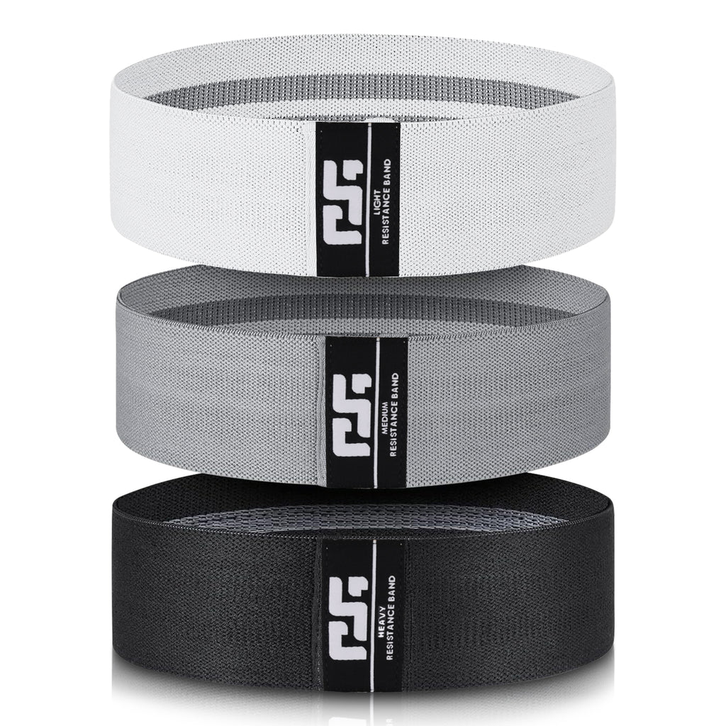 Resistance Bands Set for Women & Men – 3 Levels Booty Bands