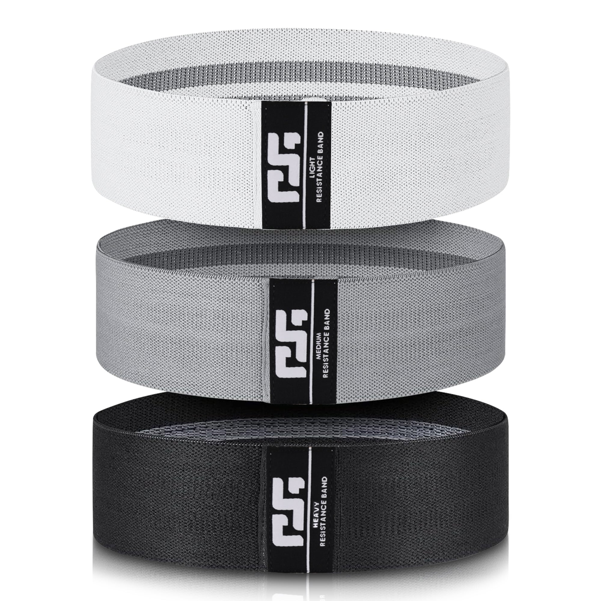 Resistance Bands Set for Women & Men – 3 Levels Booty Bands